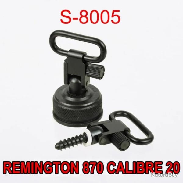 Paire de grenadi�res d�tachable avec attache rapide pour Remington 870 calibre 20  - Mod�le S-8005