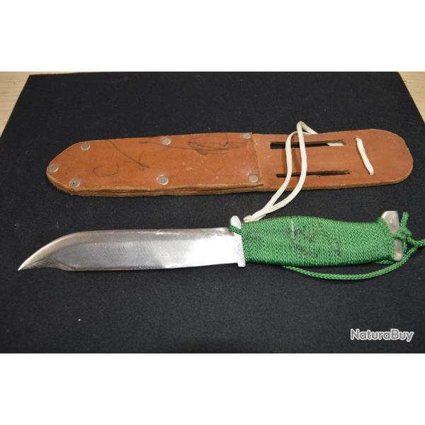 Ancien couteau Artisanal Lanc� Couteau Poignard Ancien