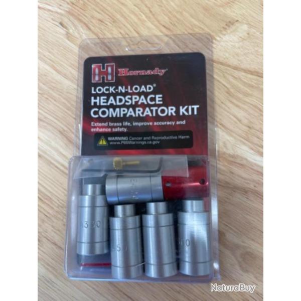 Hornady - Headspace Comparator Kit LNL - Set Jauges de feuillure - HK66