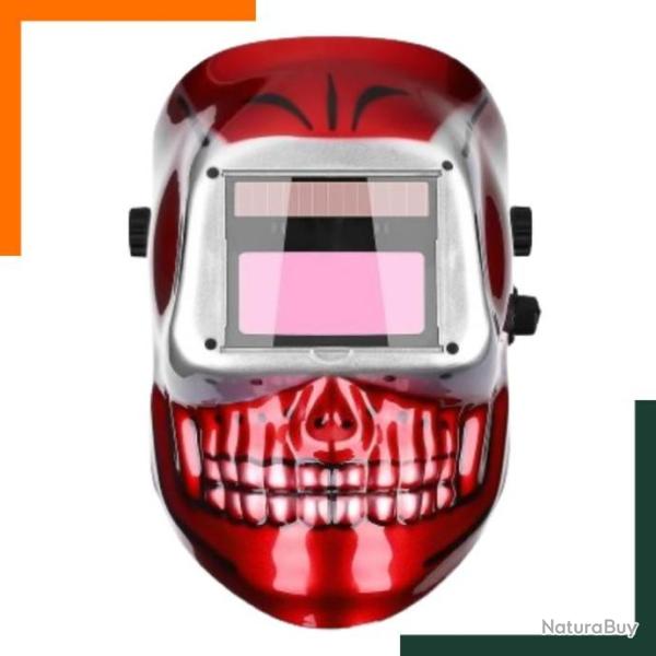 Masque de soudage True Color Grand �cran Auto Darkening solaire, Batterie rempla�able, Longue dur�e