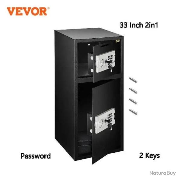 coffre-fort � Double porte en acier,serrure �lectronique