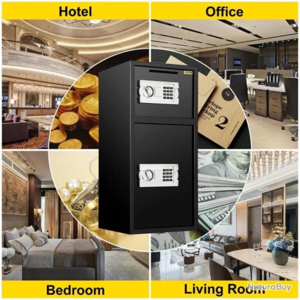 coffre-fort � Double porte en acier,serrure �lectronique . A