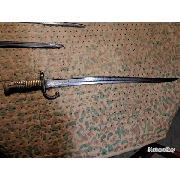 baionnette Chassepot- restaur�e