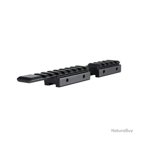 Rail adaptateur HAWKE 11mm vers 3/8 fusil rail weaver