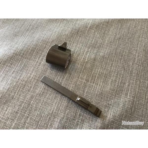 Hausse et bande de battue