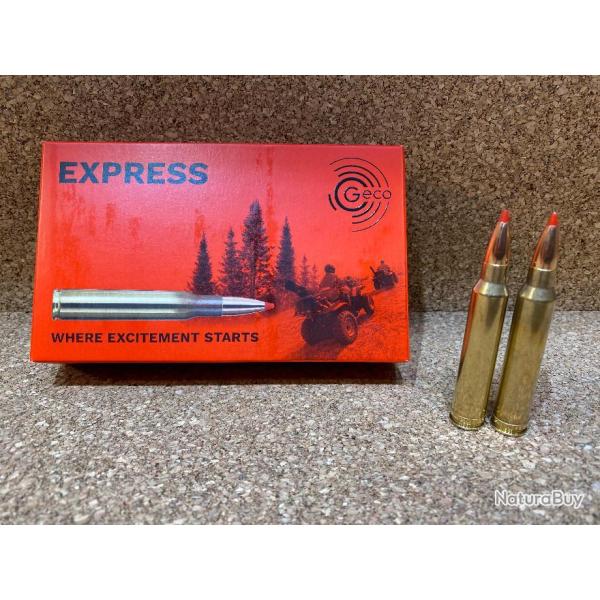 BOITES20 CARTOUCHES GECO EXPRESS CAL .300 WIN MAG 10.7gr