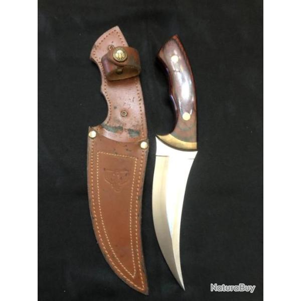 couteau poignard de chasse style bowie