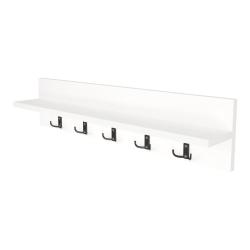 Portemanteau &agrave; 10 crochets 80 x 13 x 18 cm blanc 03_0008168