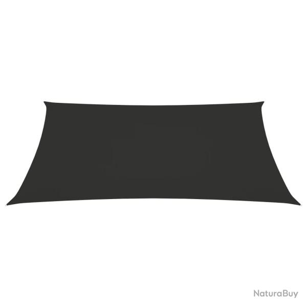 Voile toile d'ombrage parasol tissu oxford rectangulaire 2 x 3 m anthracite 02_0009593
