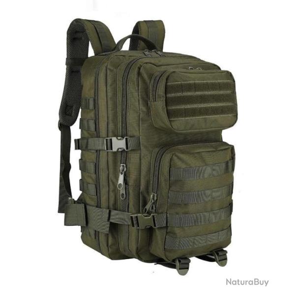 Sac � Dos Militaire Tactique 40L Multifonction Randonn�e Chasse P�che Camping Escalade Vert