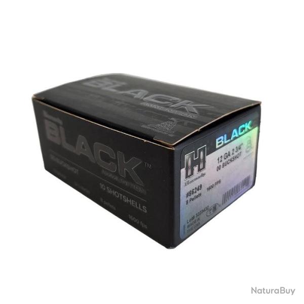Balles de fusil Hornady SLUG/BUCKSHOT 12 GA 00 Black