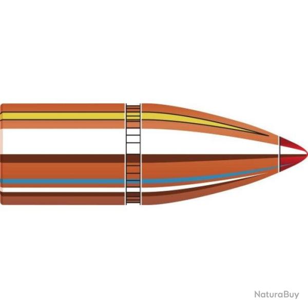 Ogives Hornady 35 Cal. 358 200GR FTX