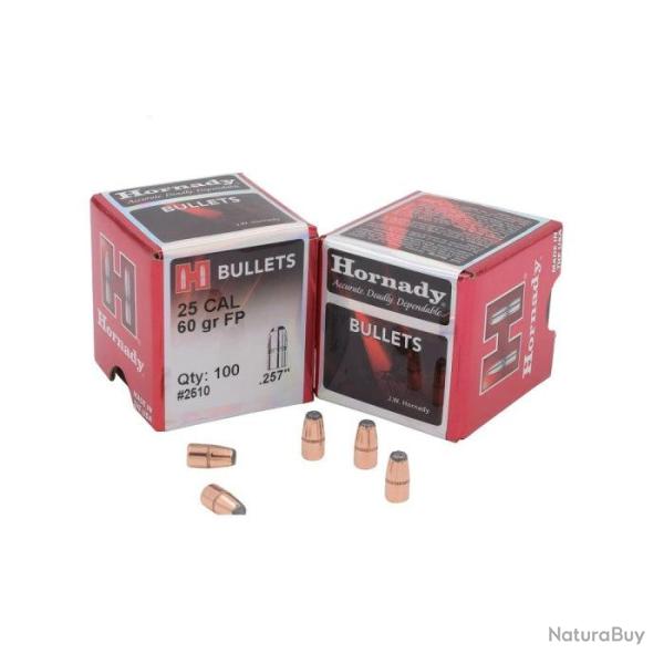 Ogives Hornady 25 Cal. 257 60GR FP Default Title