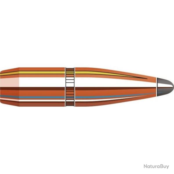 Ogives Hornady 25 Cal. 257 117GR BTSP