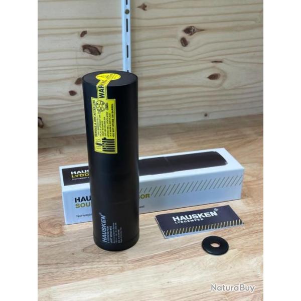 HAUSKEN- Modrateur de son JAKT WD 60 MKII : 7.85 mm - Cal .30/.300/.308 - WD601