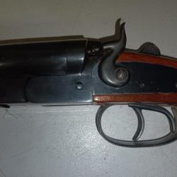 Fusil ROSSI  cal 12 juxtapos&eacute;s  &agrave; chiens