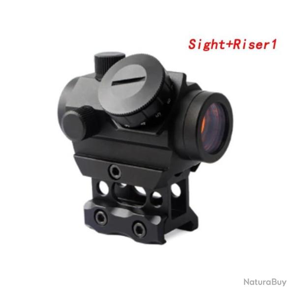 AimSniper Viseur Point Rouge 1x25 4 MOA + Montage - LIVRAISON GRATUITE !!