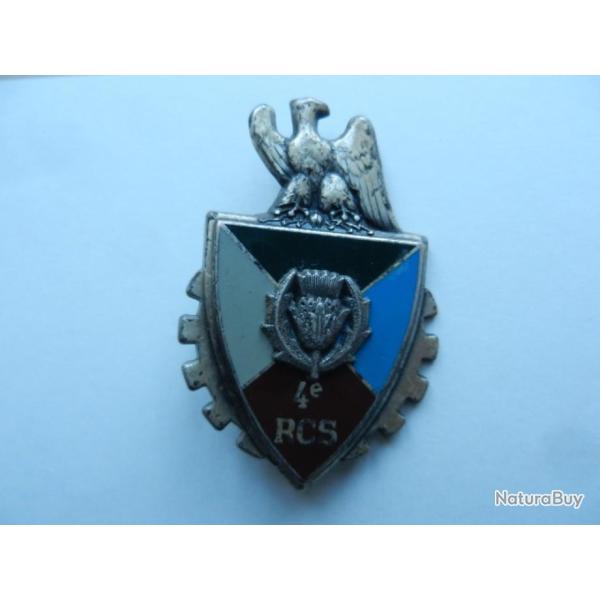 insigne militaire pucelle fran�aise 4�me RCS