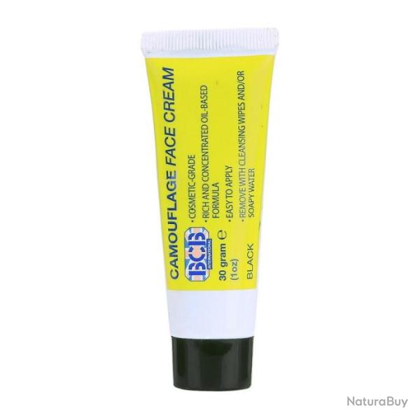 Crme de camouflage noir 30g | BCB International (0000 8330)