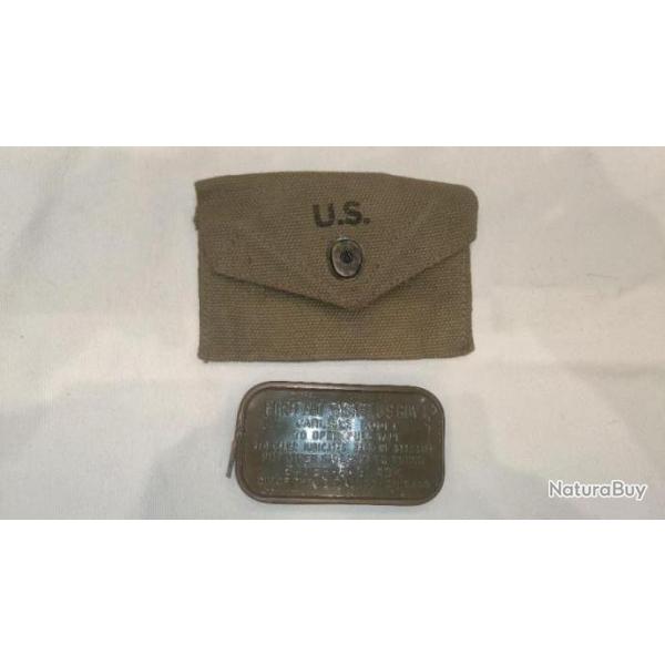 �tui et bo�te first aide US 1943 WW2.....