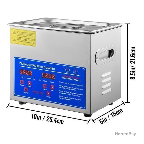 Nettoyeur Ultrasons 3 Litres NEUF