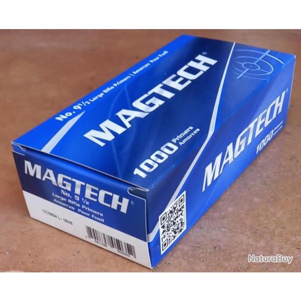 1000 Amorces MAGTECH Large Rifle n�9 �