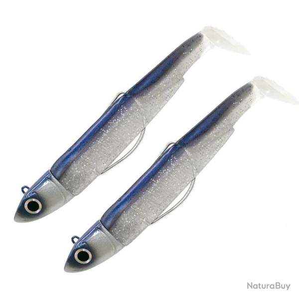 Double Combo Black Minnow 90 Off Shore - 9cm - 10g - Blue - Electric Blue