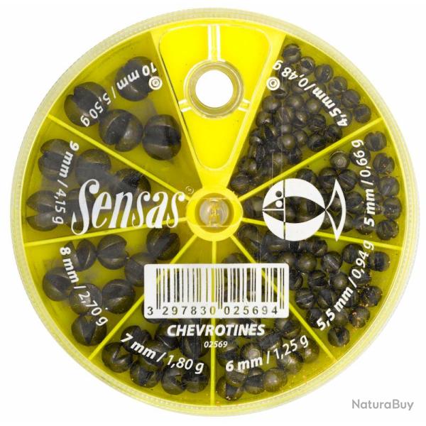 BOITE CHEVROTINES 8 CASES Sensas