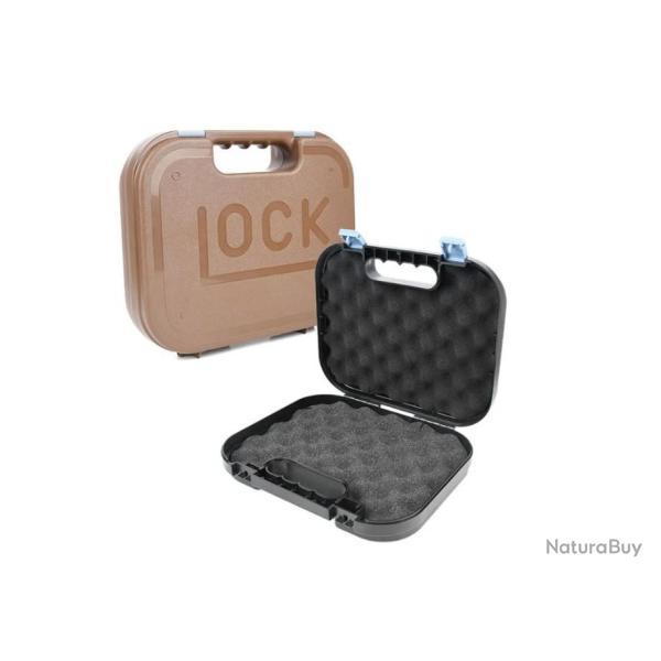Malette de transport pour arme de poing glock marron