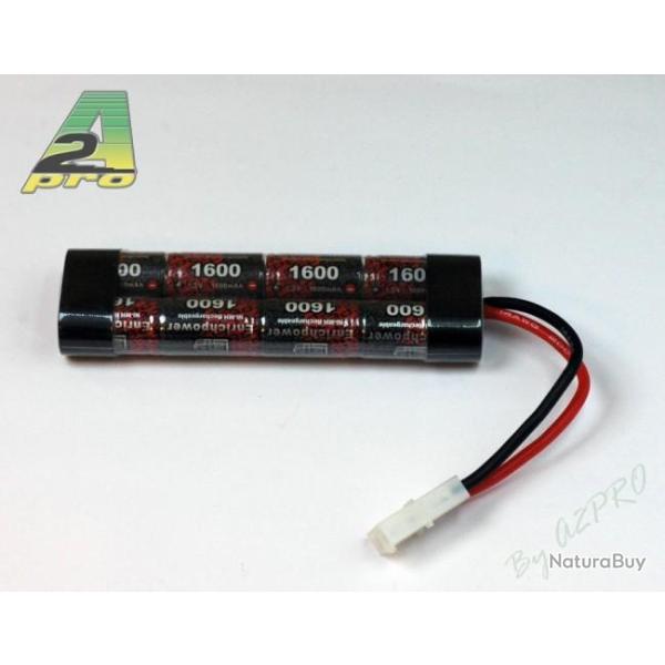 Batterie Ni-Mh 9.6 V - 1600 mAh | A2 Pro (0501 0001) - Airsoft