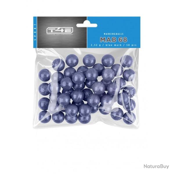BILLES PEINTURE BLEUE CAL 68X50 - MAB68 - Umarex