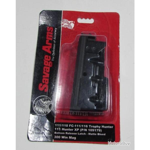 CHARGEUR SAVAGE 111/110 CAL 300 winchester magnum 3 COUPS