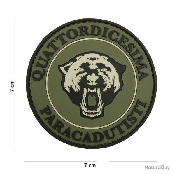 Patch 3D PVC Quattordicesima Paracadutisti vert