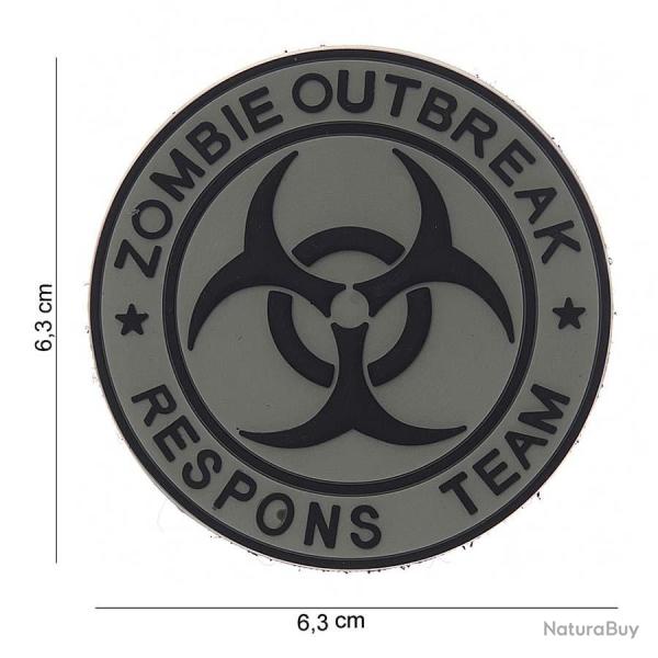 Patch 3D PVC Zombie outbreak n�3