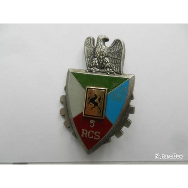 INSIGNE MILITAIRE 5� RCS