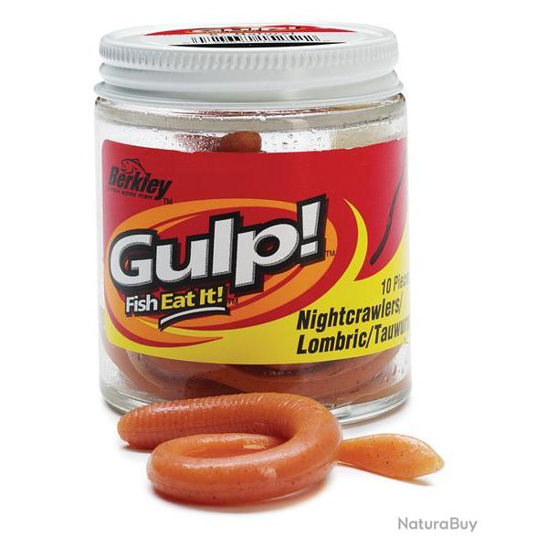 IMITATION VERS DE TERRE NIGHTCRAWLER NATURAL 8CM