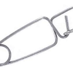 Blister de 5 &eacute;pingles double fuzyon en inox 65mm