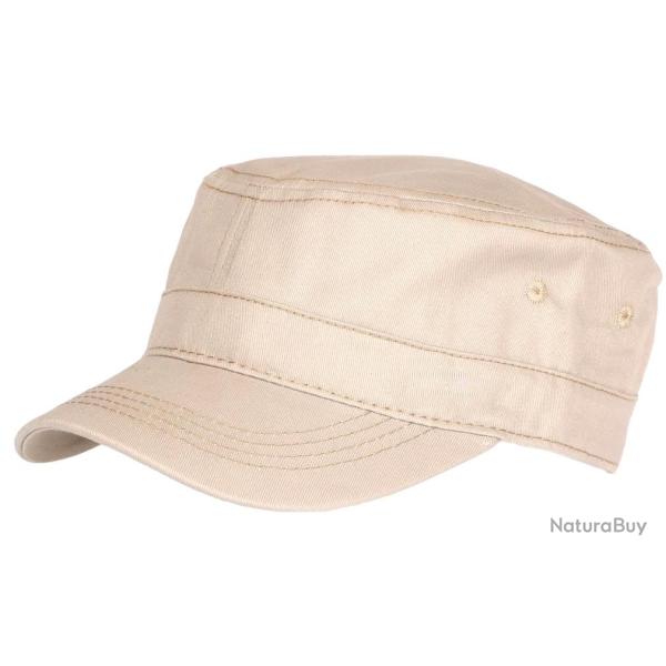 Casquette Arm�e Marron Militaire en Coton Tendance Kauss Taille unique Marron
