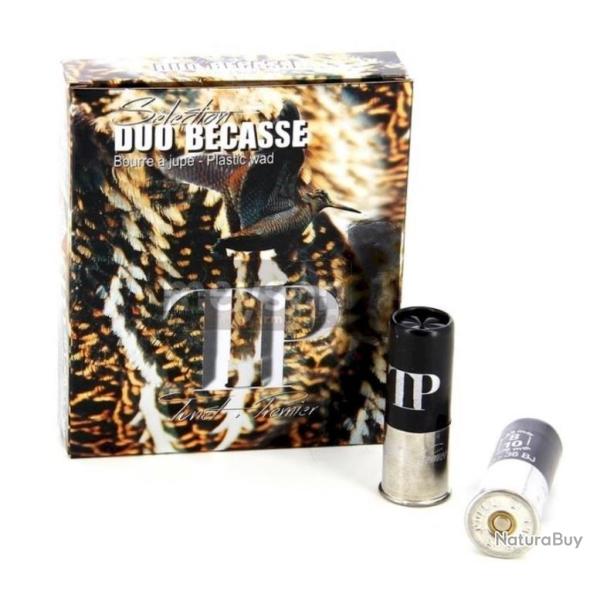 Boite de 10 cartouches Duo Becasse Tunet Premier Cal.12/70 (36g) BJ - Plombs (10/8)