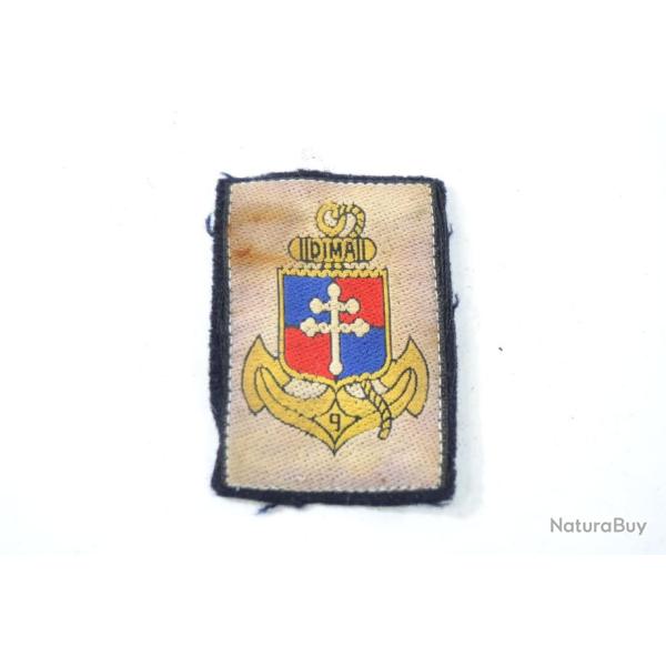 ancien insigne tissu patch brod 9 DIMA - tch (B)