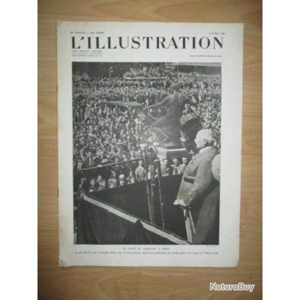 Magazine L'ILLUSTRATION 1944 Mar�chal P�tain