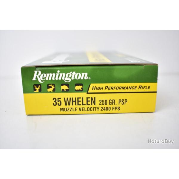 1 Boite Remington calibre 35 Whelen 250gr