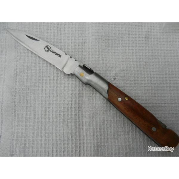 petit couteau Corsica de poche pliant manche bois de palissandre