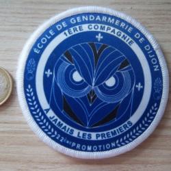 &eacute;cusson collection militaire &eacute;cole Dijon 1&egrave;re compagnie 22 &eacute;me promotion