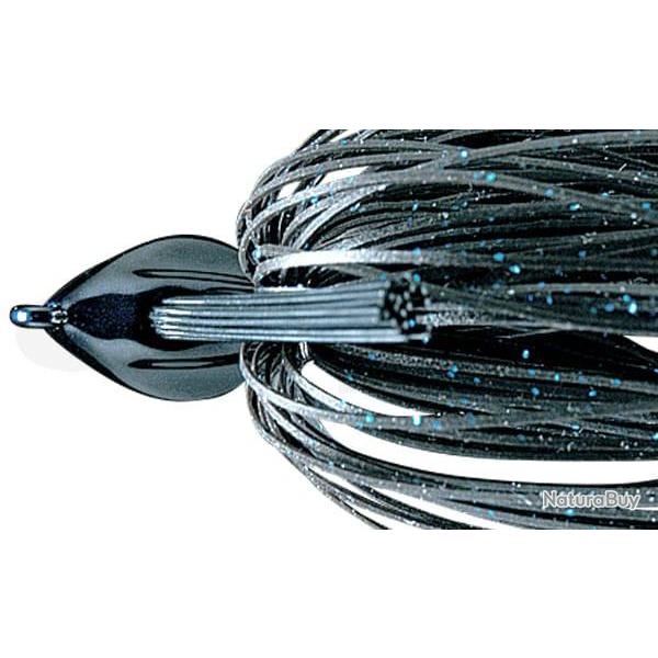 Leurre Deps Flat Back Jig 11g 28 - Black/Blue Flake