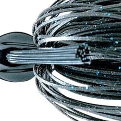 Leurre Deps Flat Back Jig 14g 28 - Black/Blue Flake