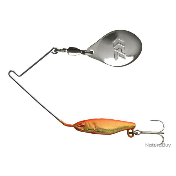 Spinnerbait Daiwa Prorex Micro Spinner TG 5,3g 5,3g Chromed Orange