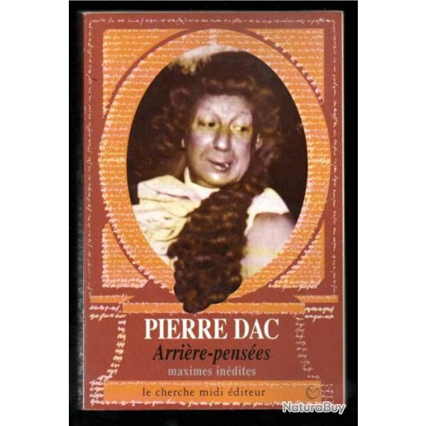 pierre dac arri�re- pens�es maximes in�dites