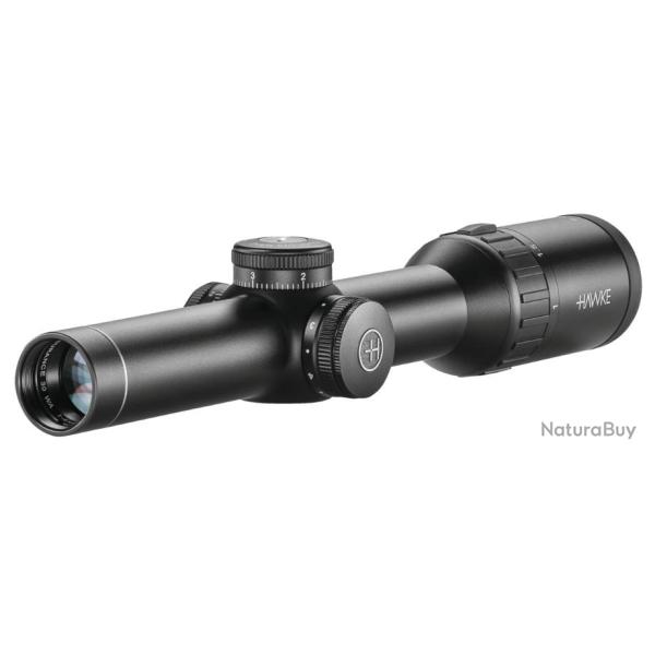 LUNETTE HAWKE ENDURANCE 30 WA IR 1-4X24 RET. TACTICAL LUMINEUX � COLLIERS � 30 MM