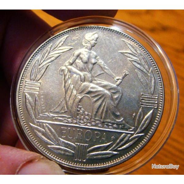 SUPERBE ECU NEUF (( EUROPA )) DATE 1995 + CAPSULE PLASTIQUE TRANCHE CRANTEE - TB - ETAT